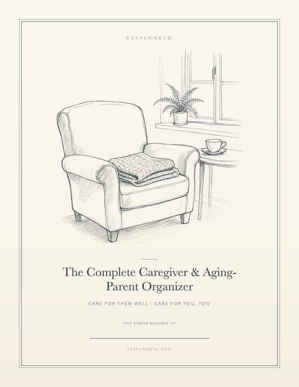Caregiver & Aging-Parent Organizer cover